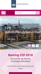 Mobile Screenshot of cpb.nl
